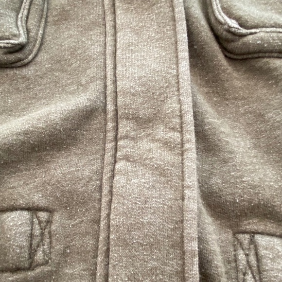 Beaver Canoe green full zip cotton blend jacket with drawstring waist size L - Picture 14 of 15